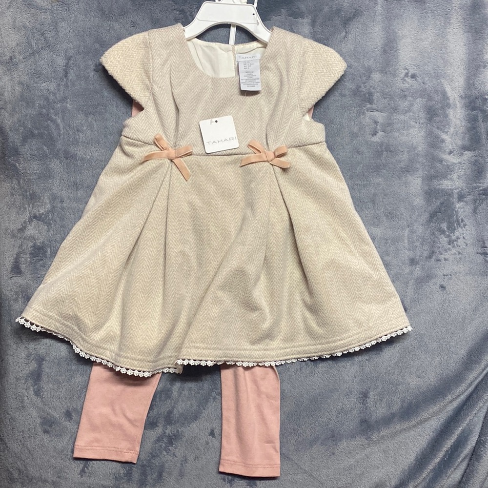 Tahari toddler 2 piece set